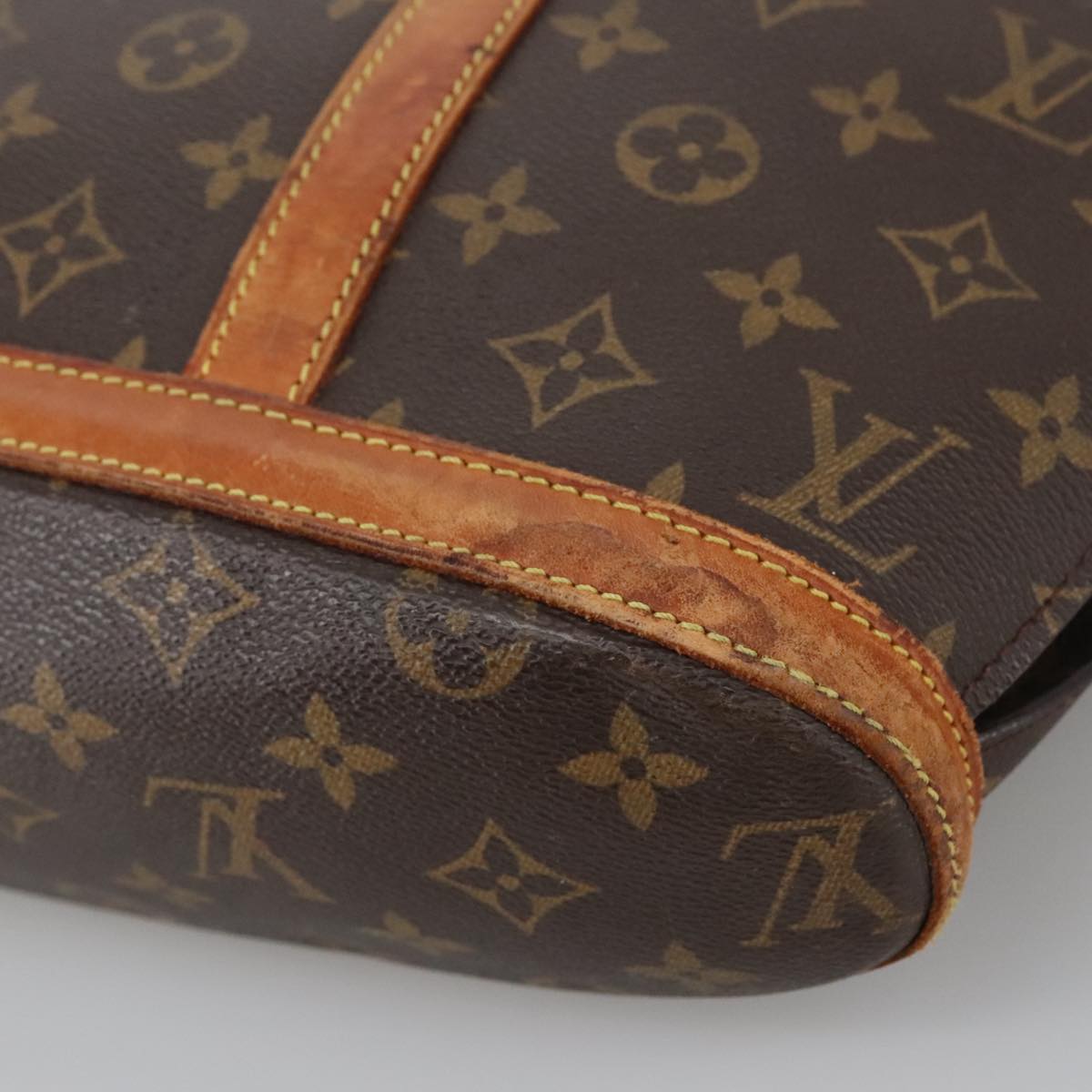 LOUIS VUITTON Monogram Babylone Tote Bag M51102 LV Auth bs20627