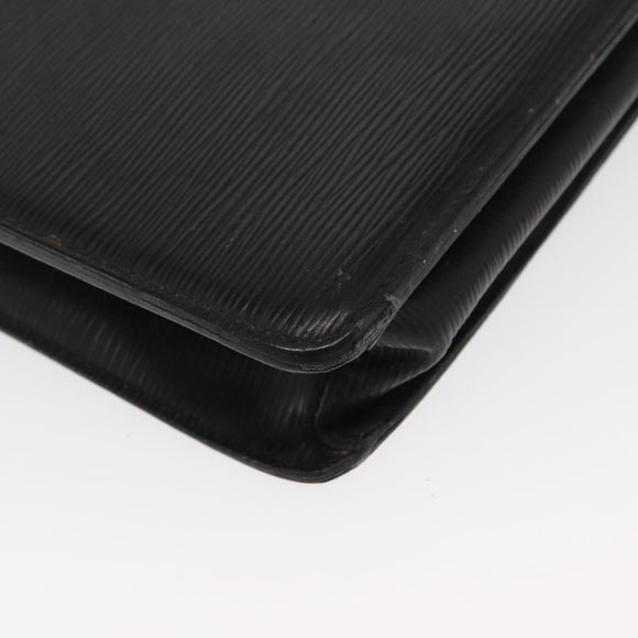 LOUIS VUITTON Epi Laguito Business Bag Noir M54552 LV Auth bs20630