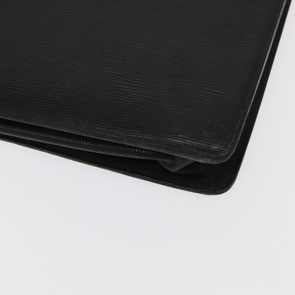 LOUIS VUITTON Epi Laguito Business Bag Noir M54552 LV Auth bs20630