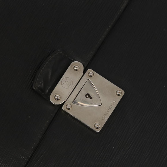 LOUIS VUITTON Epi Laguito Business Bag Noir M54552 LV Auth bs20630