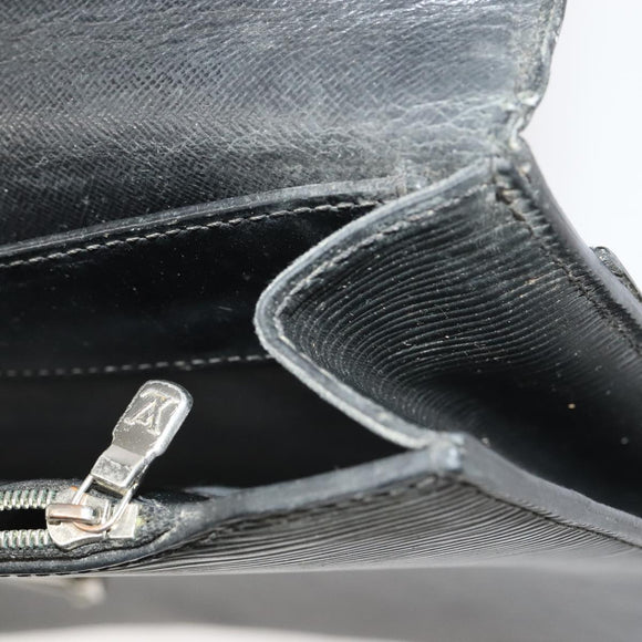 LOUIS VUITTON Epi Laguito Business Bag Noir M54552 LV Auth bs20630