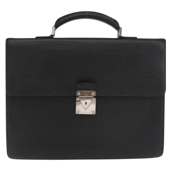 LOUIS VUITTON Epi Laguito Business Bag Noir M54552 LV Auth bs20630