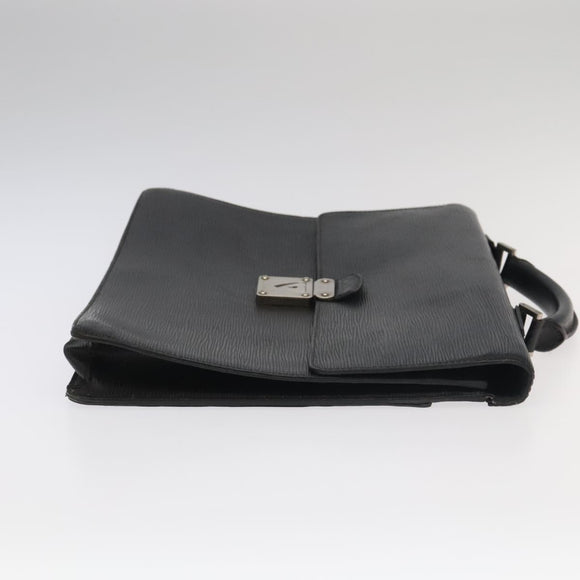 LOUIS VUITTON Epi Laguito Business Bag Noir M54552 LV Auth bs20630