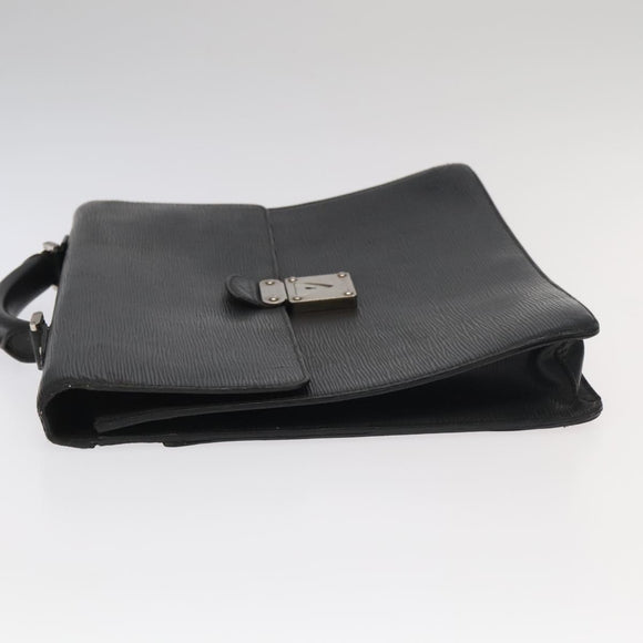 LOUIS VUITTON Epi Laguito Business Bag Noir M54552 LV Auth bs20630