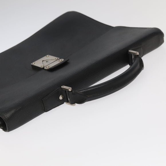 LOUIS VUITTON Epi Laguito Business Bag Noir M54552 LV Auth bs20630