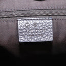 GUCCI GG Canvas Abbey Shoulder Bag Outlet Dark Brown Silver 268642 Auth bs20652-18