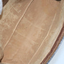 GUCCI GG Supreme Web Sherry Line Clutch Bag PVC Beige 001 014 2125 Auth bs20684-9