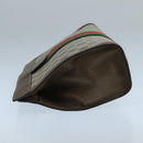 GUCCI GG Supreme Web Sherry Line Clutch Bag PVC Beige 001 014 2125 Auth bs20684-4