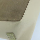 GUCCI Shoulder Bag Canvas Leather Beige White Silver 0013766 Auth bs20687-15