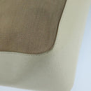 GUCCI Shoulder Bag Canvas Leather Beige White Silver 0013766 Auth bs20687-17