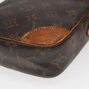 LOUIS VUITTON Monogram Danube Schoudertas M45266 LV Auth bs20722-18
