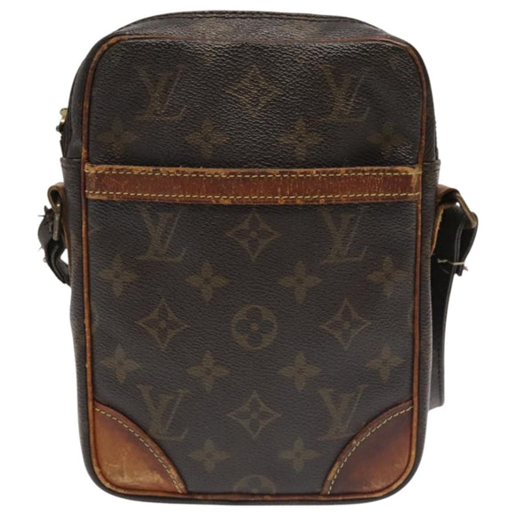 LOUIS VUITTON Monogram Danube Schoudertas M45266 LV Auth bs20722