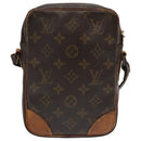 LOUIS VUITTON Monogram Danube Schoudertas M45266 LV Auth bs20722-2