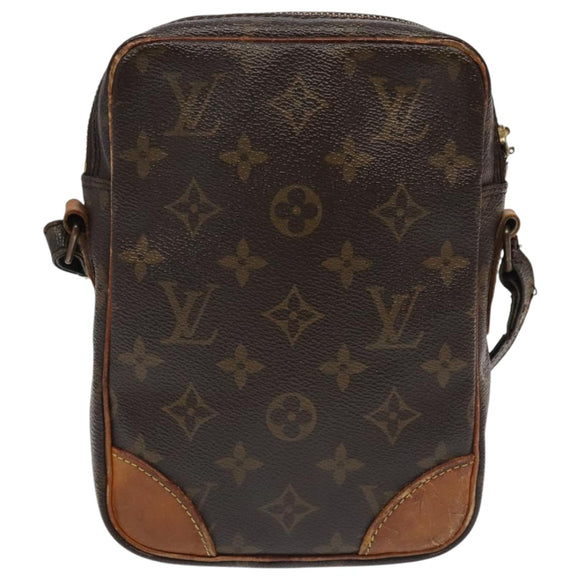 LOUIS VUITTON Monogram Danube Schoudertas M45266 LV Auth bs20722