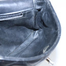 CHANEL Matelasse Chain Waist bag Lamb Skin Black Gold CC Auth bs20726-17