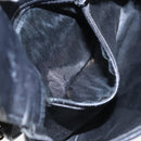 CHANEL Matelasse Chain Waist bag Lamb Skin Black Gold CC Auth bs20726-19