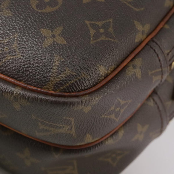 LOUIS VUITTON Monogram Reporter PM Shoulder Bag M45254 LV Auth bs20785