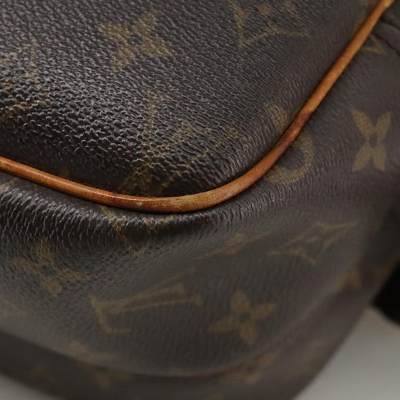 LOUIS VUITTON Monogram Reporter PM Shoulder Bag M45254 LV Auth bs20785