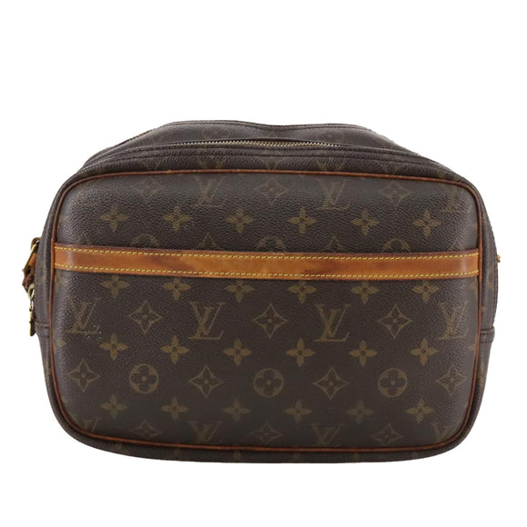 LOUIS VUITTON Monogram Reporter PM Shoulder Bag M45254 LV Auth bs20785
