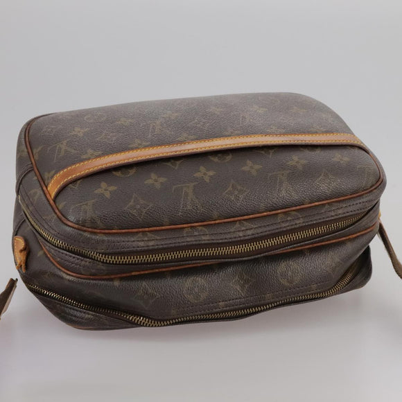 LOUIS VUITTON Monogram Reporter PM Shoulder Bag M45254 LV Auth bs20785