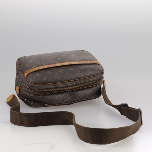LOUIS VUITTON Monogram Reporter PM Shoulder Bag M45254 LV Auth bs20785