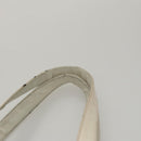 CHANEL Triple Coco Tote Bag Enamel White CC Auth bs20805-9