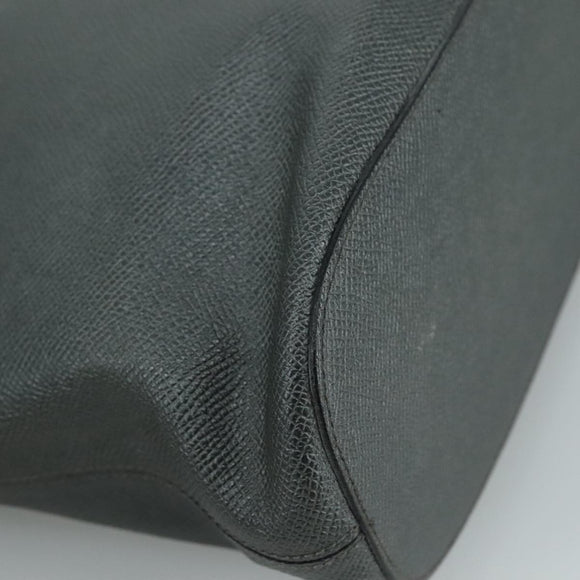 VALENTINO Tote Bag Leather Gray Auth bs20806