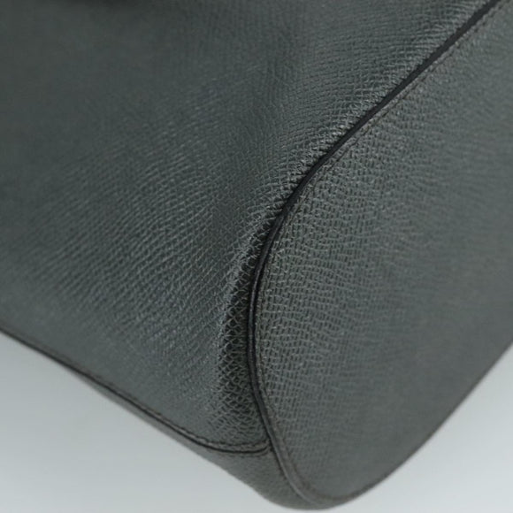 VALENTINO Tote Bag Leather Gray Auth bs20806