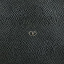 VALENTINO Tote Bag Leather Gray Auth bs20806-17