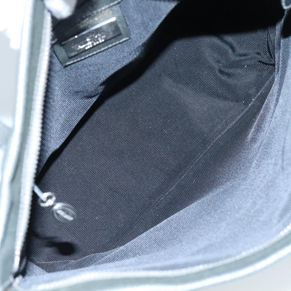 VALENTINO Tote Bag Leather Gray Auth bs20806