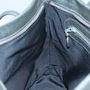 VALENTINO Tote Bag Leather Gray Auth bs20806-19