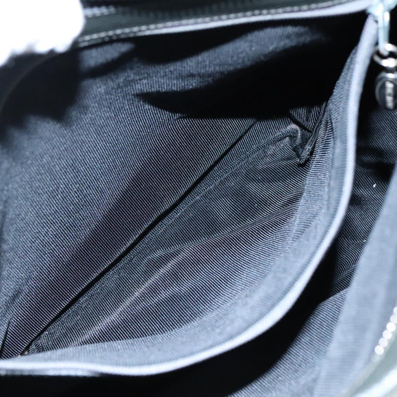 VALENTINO Tote Bag Leather Gray Auth bs20806