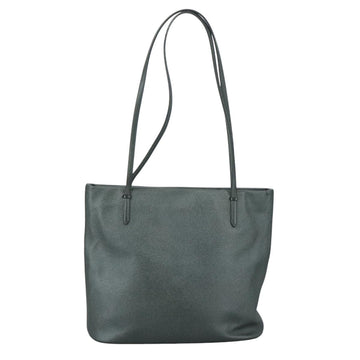 VALENTINO Tote Bag Leather Gray Auth bs20806 - 0