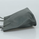 VALENTINO Tote Bag Leather Gray Auth bs20806-4