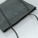 VALENTINO Tote Bag Leather Gray Auth bs20806-6