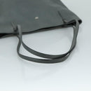 VALENTINO Tote Bag Leather Gray Auth bs20806-7