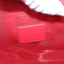 LOUIS VUITTON Epi Plage Via Hand Bag Vinyl Red Grenadine M92152 LV Auth bs20812-18