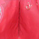 LOUIS VUITTON Epi Plage Via Hand Bag Vinyl Red Grenadine M92152 LV Auth bs20812-20