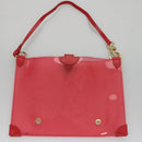 LOUIS VUITTON Epi Plage Via Hand Bag Vinyl Red Grenadine M92152 LV Auth bs20812-22