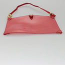 LOUIS VUITTON Epi Plage Via Hand Bag Vinyl Red Grenadine M92152 LV Auth bs20812-26