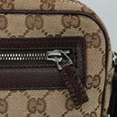 GUCCI GG Canvas Shoulder Bag Beige Gold 92551 Auth bs20822-18