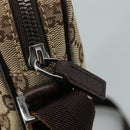 GUCCI GG Canvas Shoulder Bag Beige Gold 92551 Auth bs20822-15