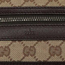 GUCCI GG Canvas Shoulder Bag Beige Gold 92551 Auth bs20822-19
