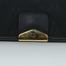 Christian Dior Chain Shoulder Bag Nylon Navy Auth bs20836-18