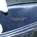 Christian Dior Chain Shoulder Bag Nylon Navy Auth bs20836-11