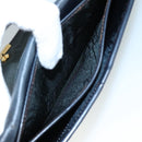Christian Dior Chain Shoulder Bag Nylon Navy Auth bs20836-22