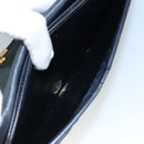 Christian Dior Chain Shoulder Bag Nylon Navy Auth bs20836-12
