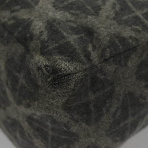 BOTTEGA VENETA Tote Bag Wool Gray Auth bs20839