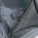 PRADA Boston Bag Nylon Leather 2way Black Silver Auth bs20849-24