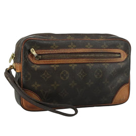 LOUIS VUITTON Monogram Marly Dragonne GM Clutch Bag M51825 LV Auth bs20856